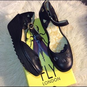 Fly London Mary Jane wedges brand new!